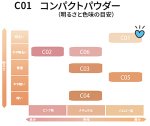 画像2: コンパクトパウダー/ライトＣ01/13g (2)